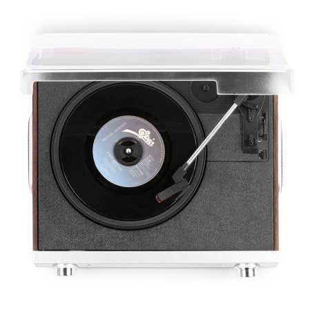Fenton RP102A Record Player BT Aluminium/wood