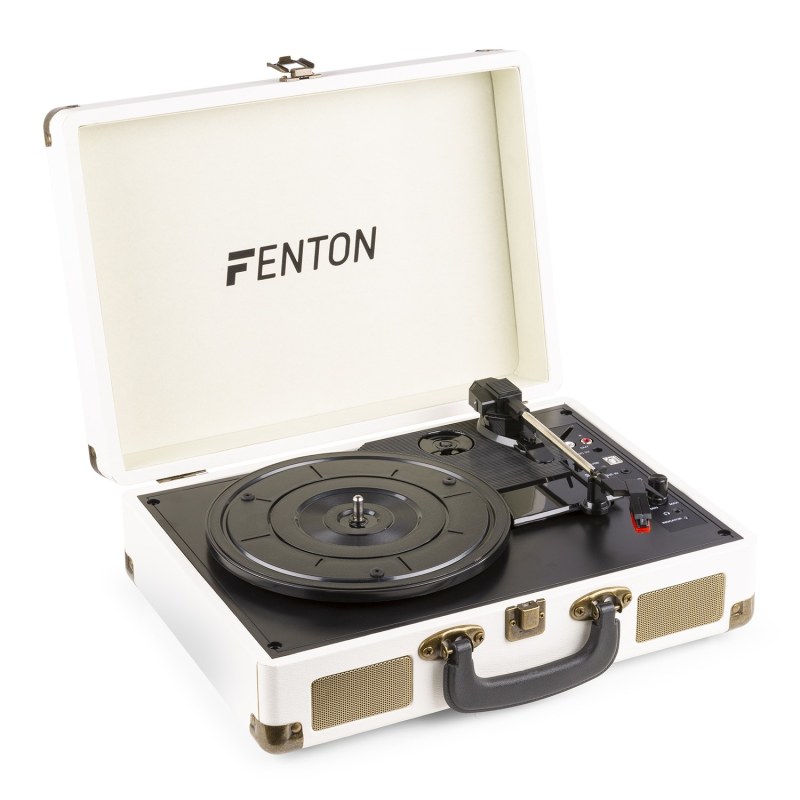 Fenton RP115G Record Player Creme