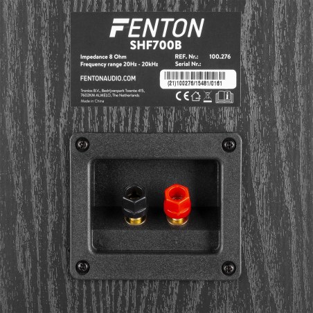 Fenton SHF700B Tower Set 2x6.5 Black