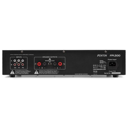 Fenton FPL500 Digital Amplifier Blue Led+EQ