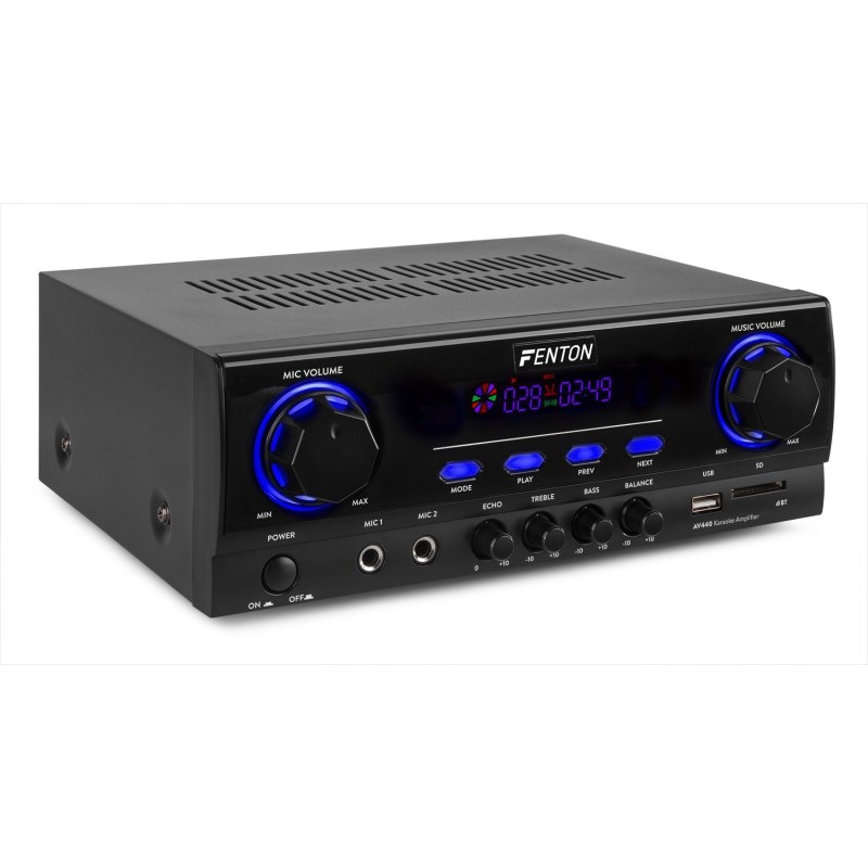 Fenton AV440 Karaoke Amplifier 2x200W