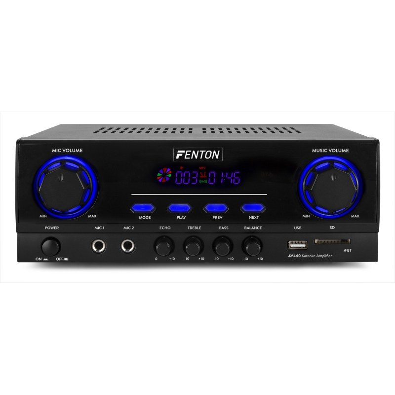 Fenton AV440 Karaoke Amplifier 2x200W