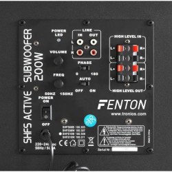 FENTON SHFS10B Active Subwoofer 10 Black