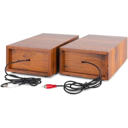 Fenton RP165 Record Player Set Wood