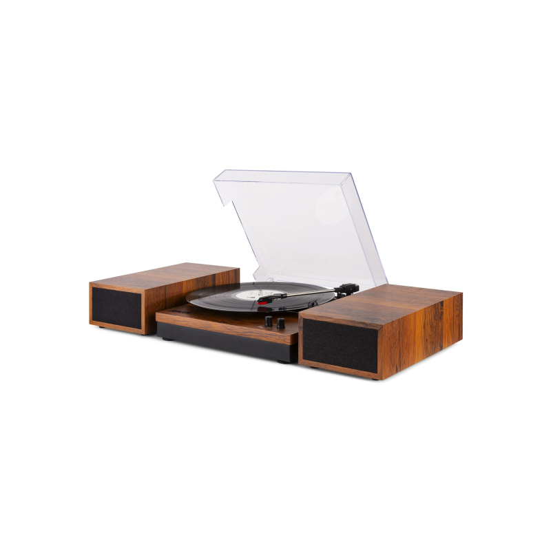 Fenton RP165 Record Player Set Wood