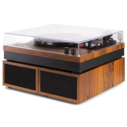 Fenton RP165 Record Player Set Wood
