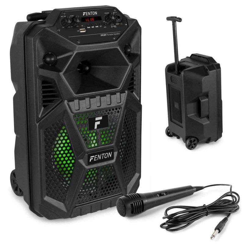 FENTON FPC8T Portable 8 Led Speaker