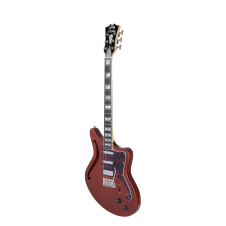 D'Angelico Deluxe Bedford SH (with Tremolo) Matte Walnut