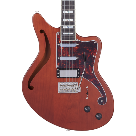 D'Angelico Deluxe Bedford SH (with Tremolo) Matte Walnut