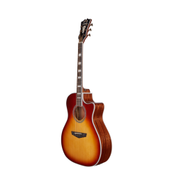 D'Angelico Premier Gramercy Iced Tea Burst