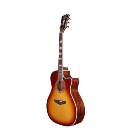 D'Angelico Premier Gramercy Iced Tea Burst