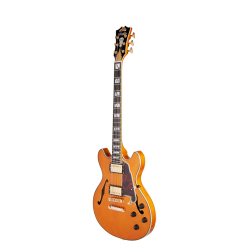 D'Angelico Excel Mini DC Vintage Natural Stopbar
