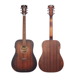 D'Angelico Premier Lexington Ls Aged Mahogany