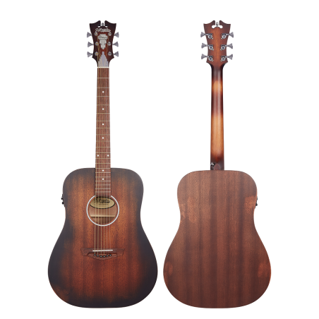 D'Angelico Premier Lexington Ls Aged Mahogany