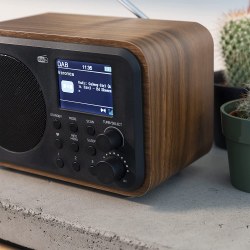 Audizio Milan Dab+ Radio BT FM Batt Wood