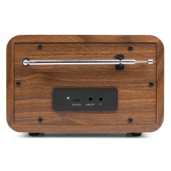 Audizio Milan Dab+ Radio BT FM Batt Wood