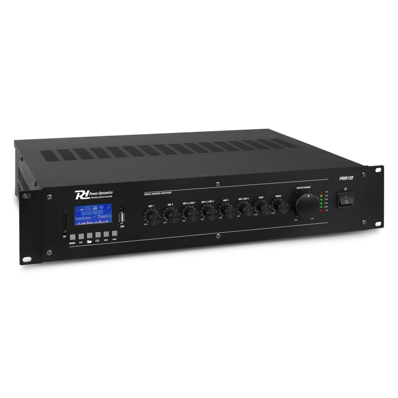 Power Dynamics PRM120 Mixer-amplifier 120W