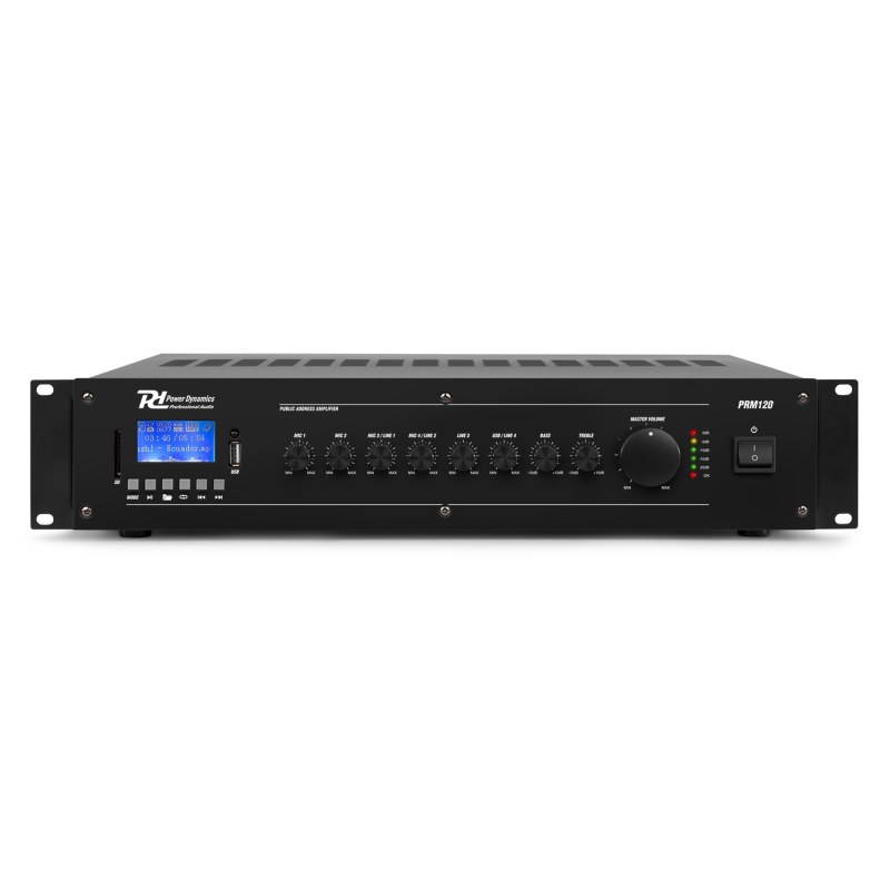 Power Dynamics PRM120 Mixer-amplifier 120W