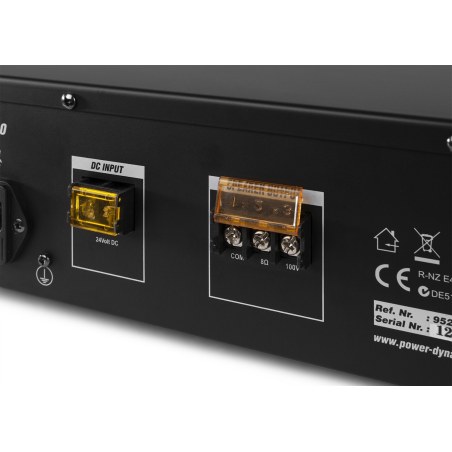 Power Dynamics PRM120 Mixer-amplifier 120W