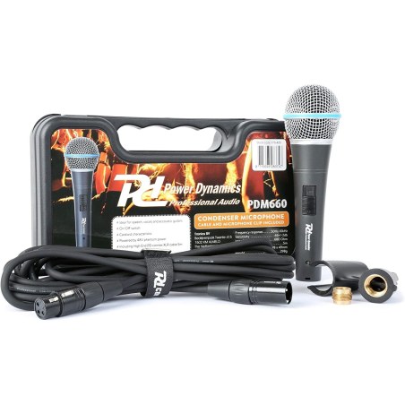 Power Dynamics PDM660 Condensor Microphone Speech