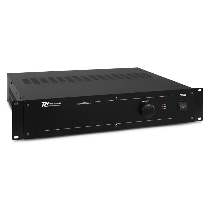 Power Dynamics PRS360 100V Slave Amplifier 360W