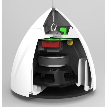 Power Dynamics PDS40W Pendant Speaker White