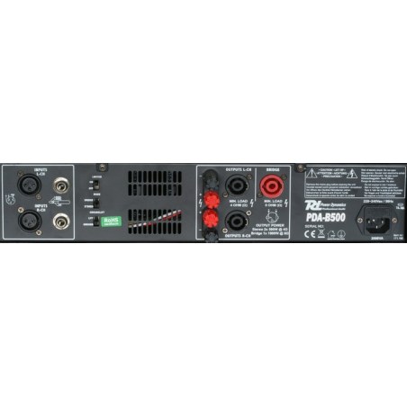 Power Dynamics PDA-B500 Professional Amplifier
