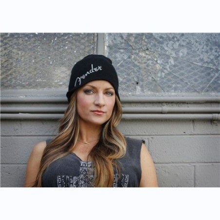 Fender Logo Beanie Black