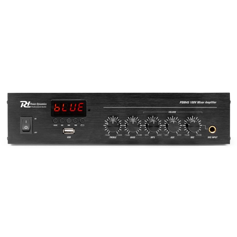 Power Dynamics PDM45 100V Mixer-Amplifier