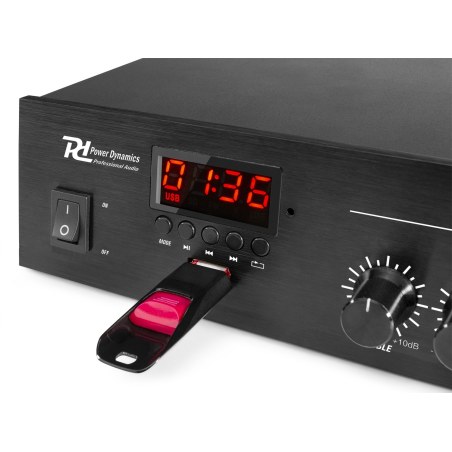Power Dynamics PDM45 100V Mixer-Amplifier