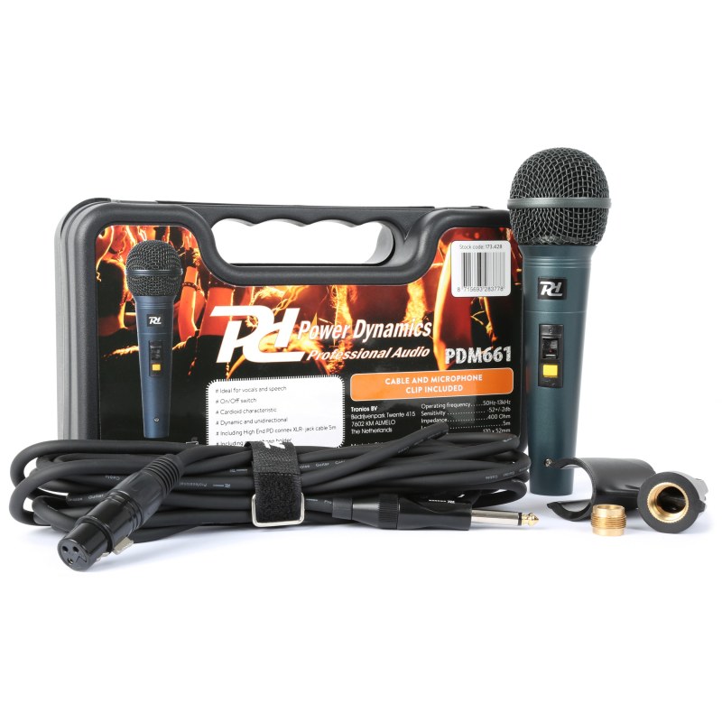 Power Dynamics PDM661 Dynamic Microphone