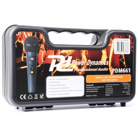 Power Dynamics PDM661 Dynamic Microphone