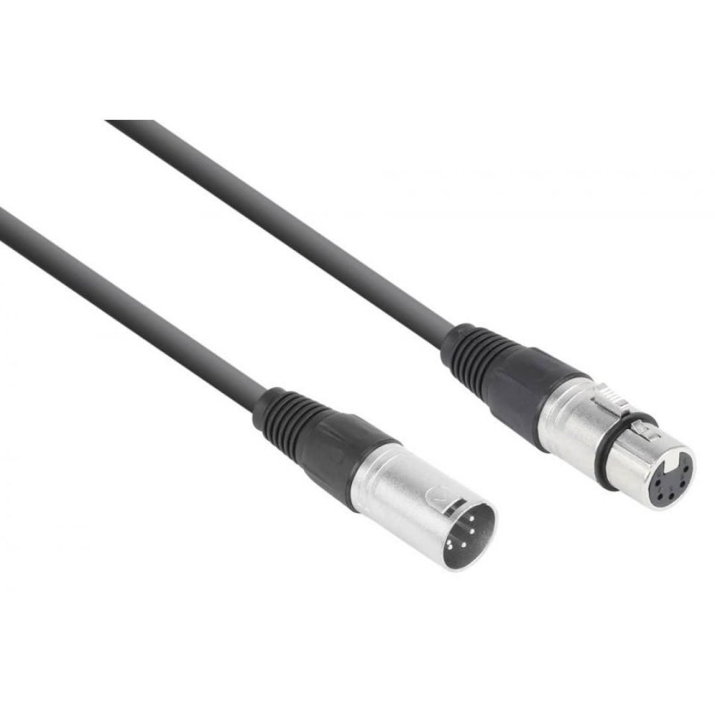 Power Dynamics Connex CX102-3 DMX Cable 5P XLR M-F 3m