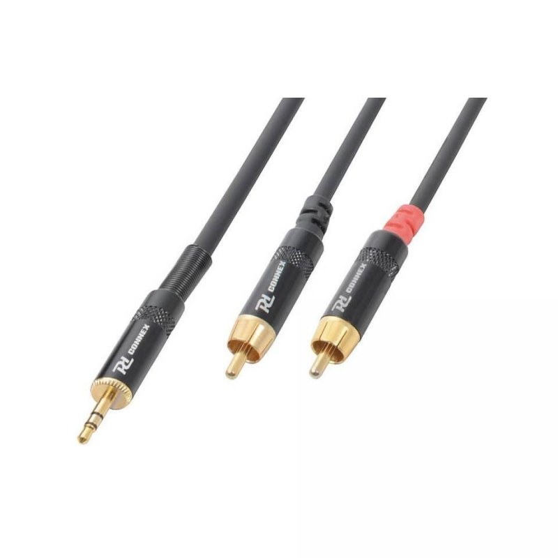 Power Dynamics CX85-1 Cable 3.5 Stereo-2XRCA 1.5m