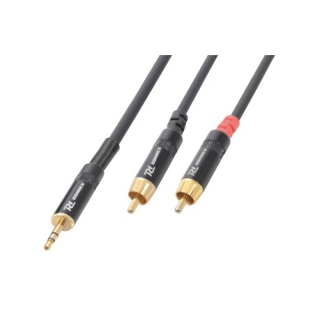 Power Dynamics CX85-1 Cable 3.5 Stereo-2XRCA 1.5m