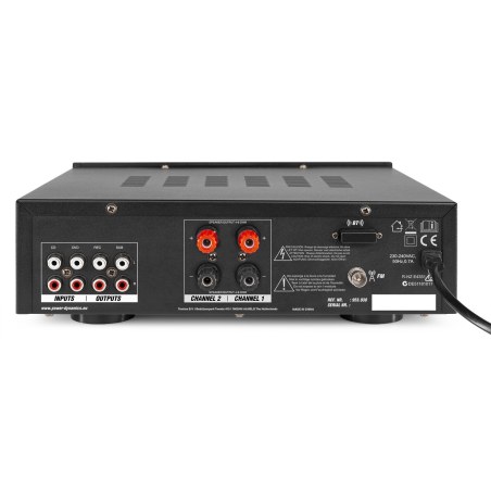Power Dynamics PV220BT 2CH Amplifier System
