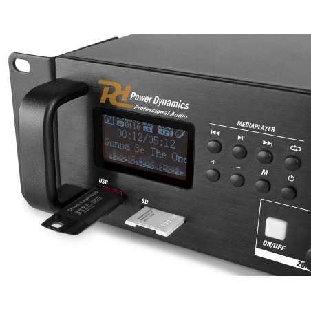 Power Dynamics PDV120MP3 Mixer Amplifier