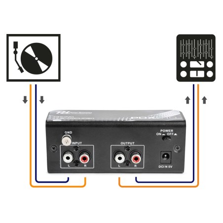 Power Dynamics PDX010 Phono Preamplifier