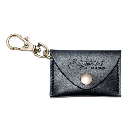 RightOn Straps Keychain Pick Holder Black