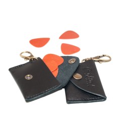 RightOn Straps Keychain Pick Holder Black