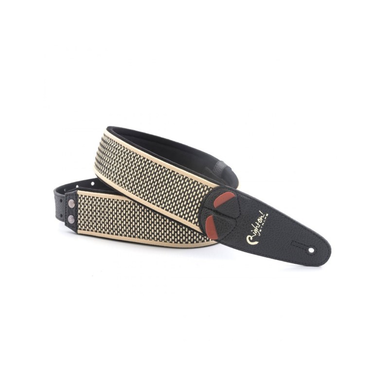 RightOn Straps Salt & Pepper Black