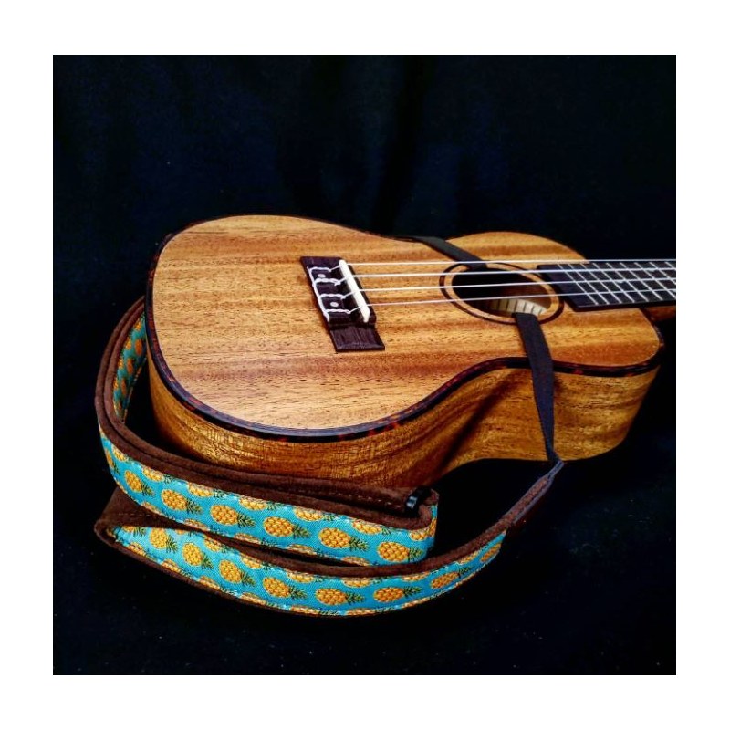RightOn Straps Uke-Dual-H Pineapple