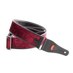 RightOn Straps T-paisley Velvet Red