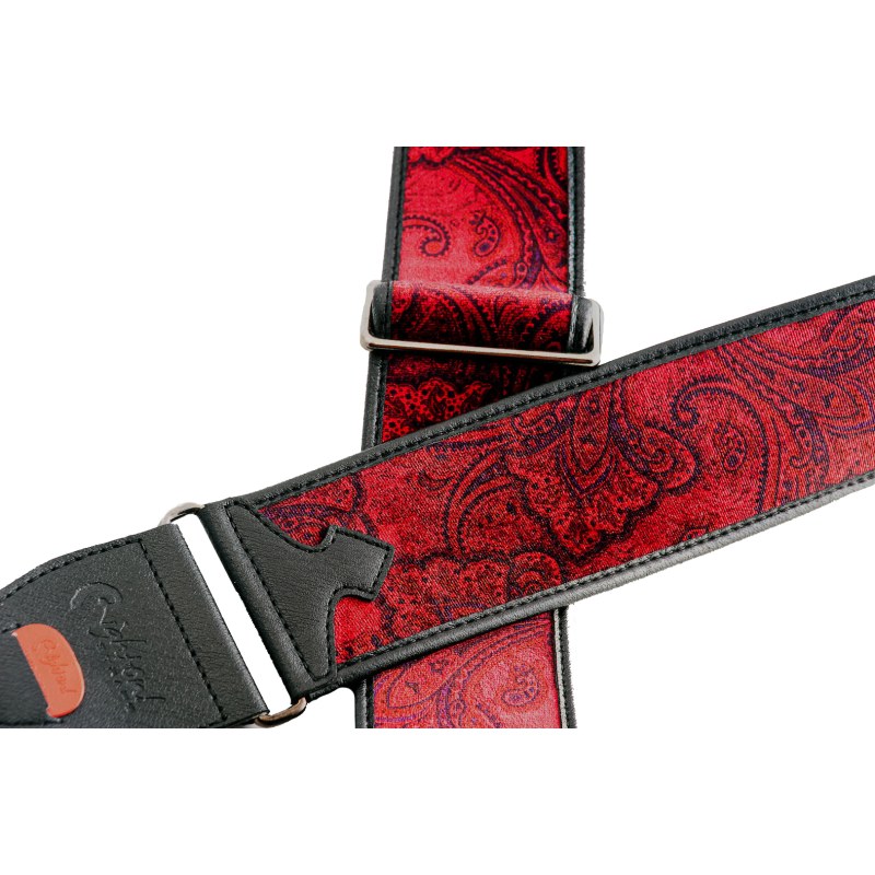 RightOn Straps T-paisley Velvet Red