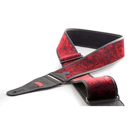 RightOn Straps T-paisley Velvet Red