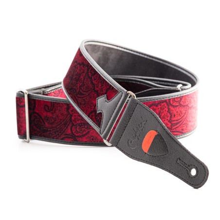 RightOn Straps T-paisley Velvet Red