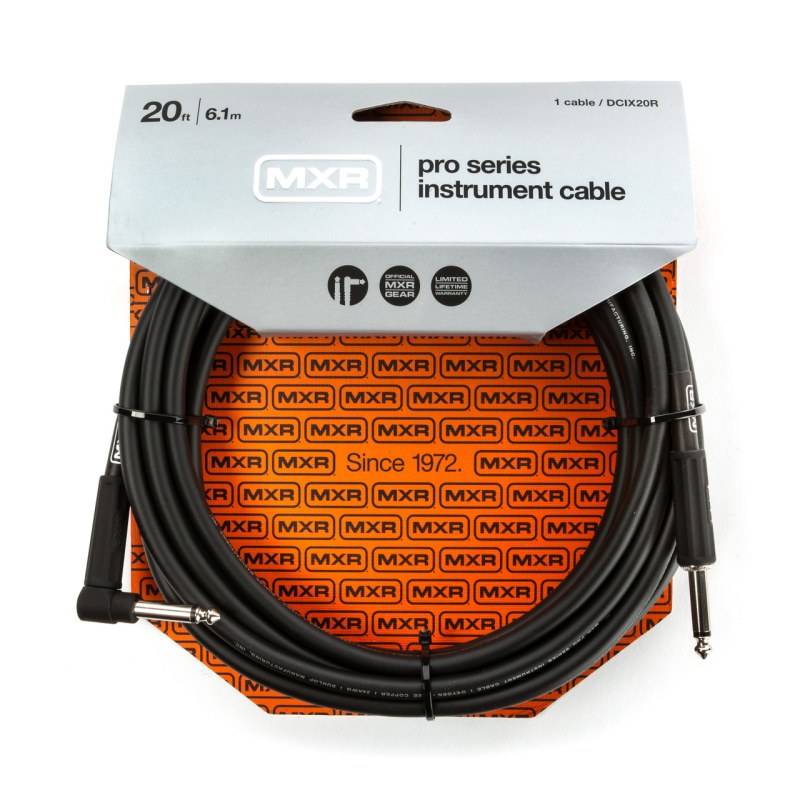 MXR 20 ft Pro Series Instrument Cable Right/Straight DCIX20R