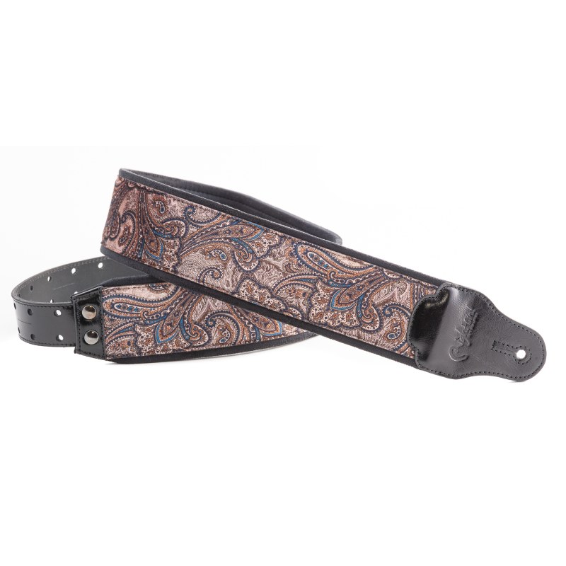 RightOn Straps J-paisley Velvet Brown