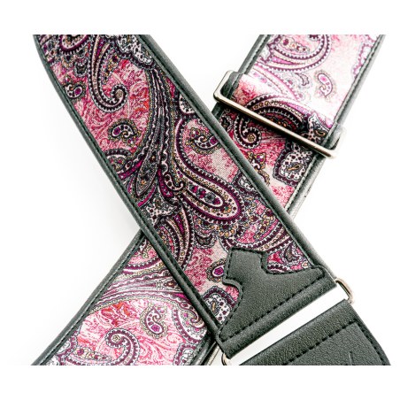 RightOn Straps J-paisley Velvet Burgundy