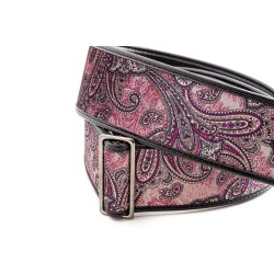 RightOn Straps J-paisley Velvet Burgundy